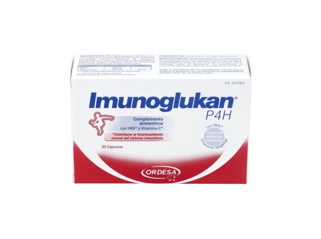 Ordesa Imunoglukan P4H Cápsulas, 30 Cápsulas