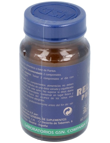 Gsn Relaxine Premium Alta Potencia 60 Comp