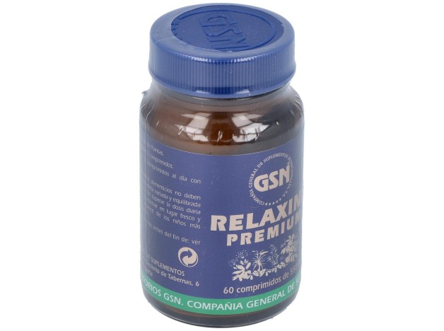 Gsn Relaxine Premium Alta Potencia 60 Comp