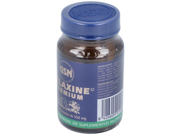 Gsn Relaxine Premium Alta Potencia 60 Comp