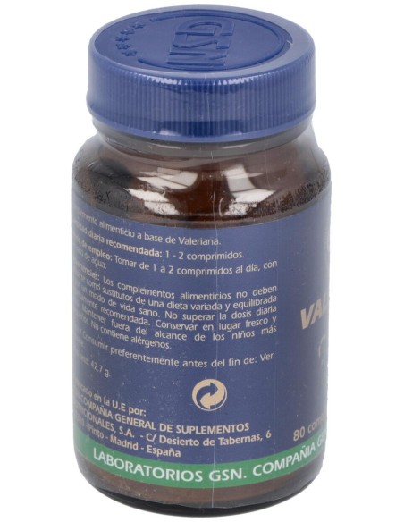 Gsn Valeriana 80Comp
