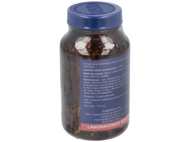 Salmon+Omega 3+Vit.E 180Perlas 500 Mg.