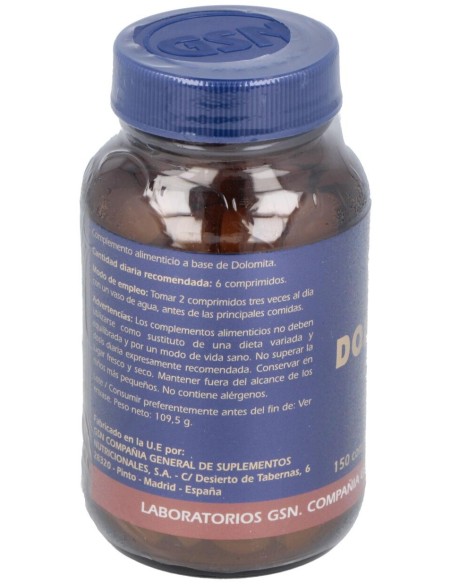 Dolomita 150Comp. 400 Mg.