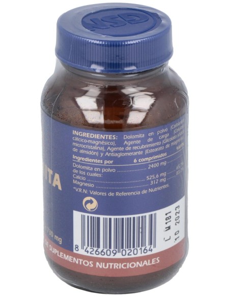 Dolomita 150Comp. 400 Mg.