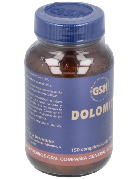 Dolomita 150Comp. 400 Mg.
