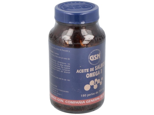 Salmon+Omega 3+Vit.E 180Perlas 500 Mg.
