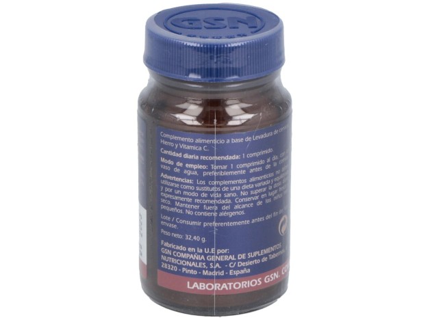 Gsn Hierro Vitamina C 60Comp
