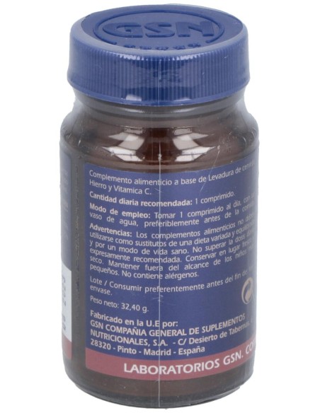 Gsn Hierro Vitamina C 60Comp