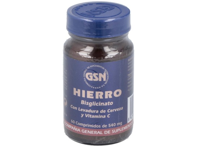 Gsn Hierro Vitamina C 60Comp