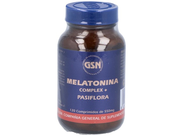 Melatonina 1Mg. Complex Con Pasiflora 120Comp.