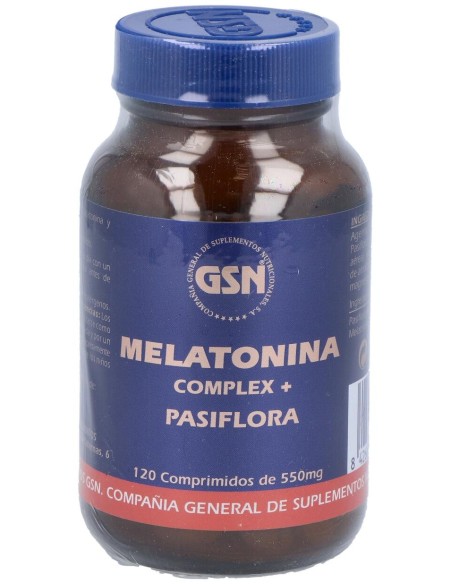 Melatonina 1Mg. Complex Con Pasiflora 120Comp.