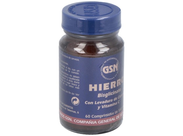 Gsn Hierro Vitamina C 60Comp