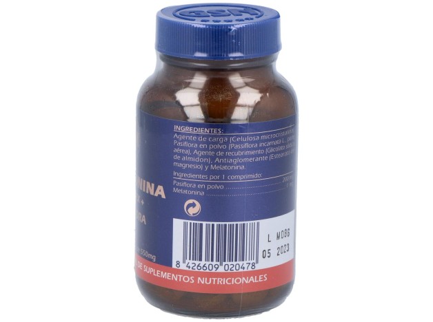 Melatonina 1Mg. Complex Con Pasiflora 120Comp.
