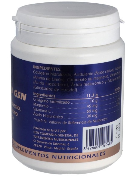 Colageno Gsn Con Acido Hialuronico Limon 340Gr.