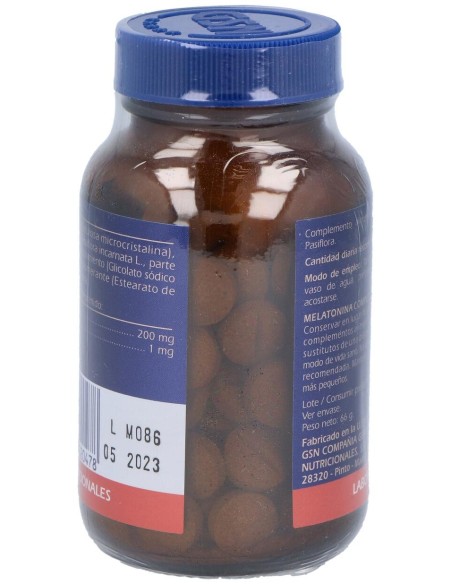 Melatonina 1Mg. Complex Con Pasiflora 120Comp.
