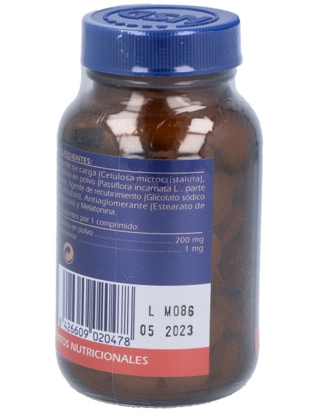 Melatonina 1Mg. Complex Con Pasiflora 120Comp.