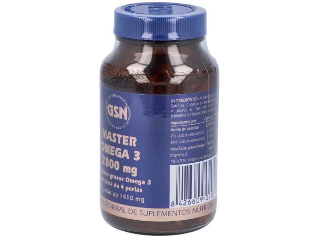 Gsn Master Omega 3 80 Perlas