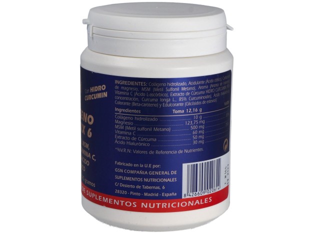 Gsn Colageno Opti-Mix 6 365G