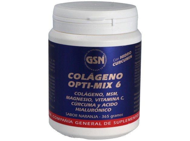 Gsn Colageno Opti-Mix 6 365G