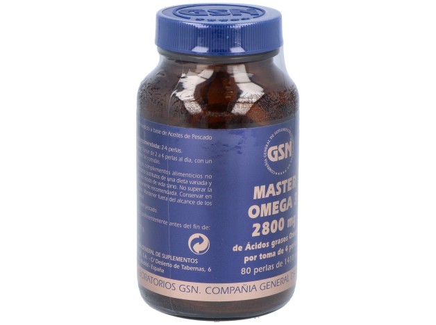 Gsn Master Omega 3 80 Perlas