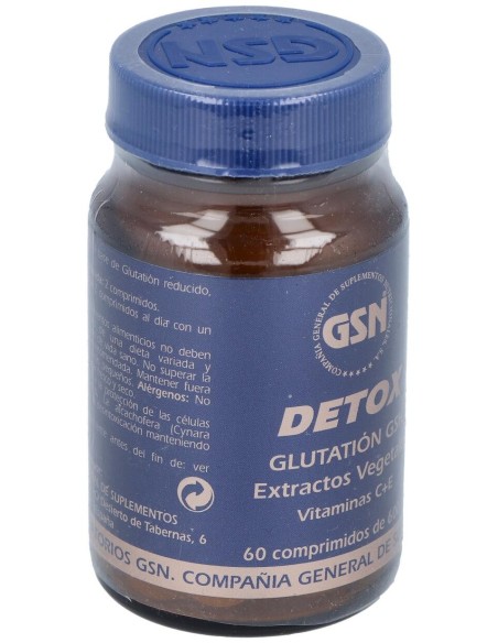 Gsn Detox Glutation 60Comp
