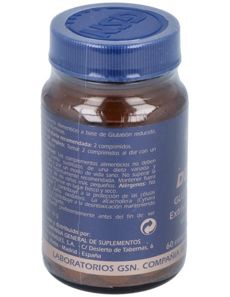 Gsn Detox Glutation 60Comp