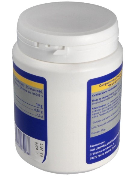 Gsn Creatina-125 (125Gr.Creat.+375 Carbohid.) 500G
