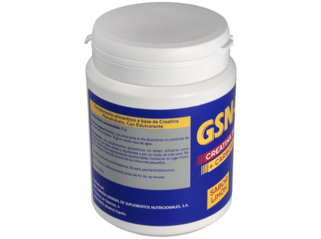 Gsn Creatina-125 (125Gr.Creat.+375 Carbohid.) 500G