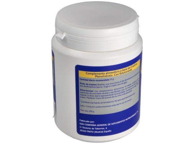 Gsn Creatina-125 (125Gr.Creat.+375 Carbohid.) 500G