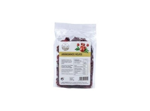 Int-Salim Arandano Rojo Desecado Mitades 200G