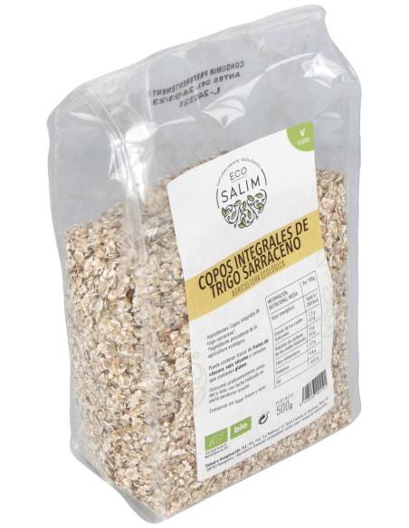 Copos De Trigo Sarraceno Integrales 500Gr. Bio
