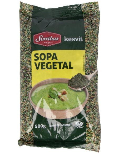 Sorribas Kesvit Semola Verduras 500 G Bioga