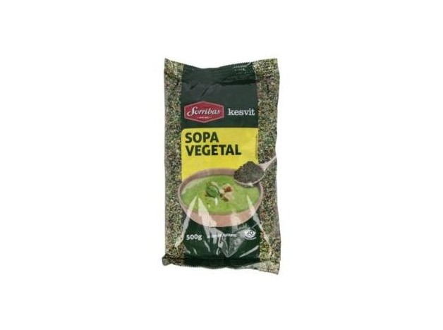 Sorribas Kesvit Semola Verduras 500 G Bioga
