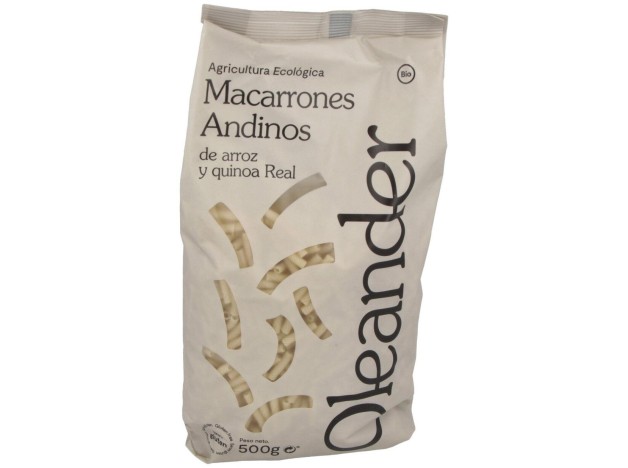 Oleanders Macarrones Arroz Quinoa Sin Gluten 500G