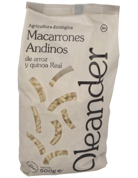 Oleanders Macarrones Arroz Quinoa Sin Gluten 500G