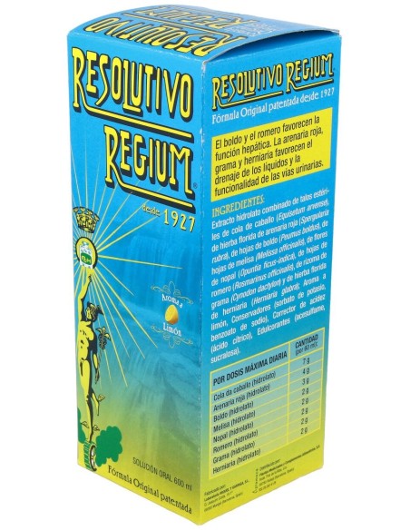 Plameca Resolutivo Regium, 600 Ml