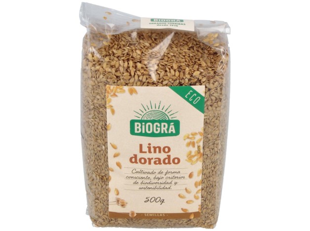 Bioga Linaza Semilla Dorada Bio 500 G