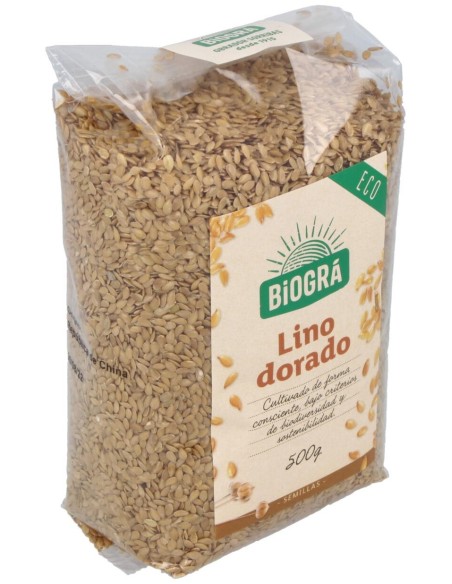 Bioga Linaza Semilla Dorada Bio 500 G