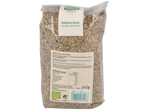 Biogra Sésamo Crudo Bio 500G