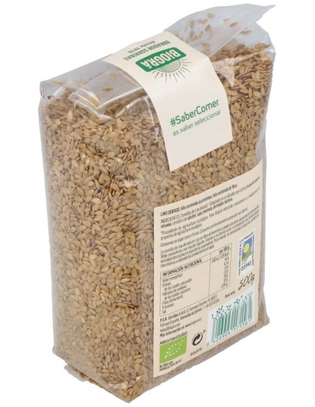 Bioga Linaza Semilla Dorada Bio 500 G