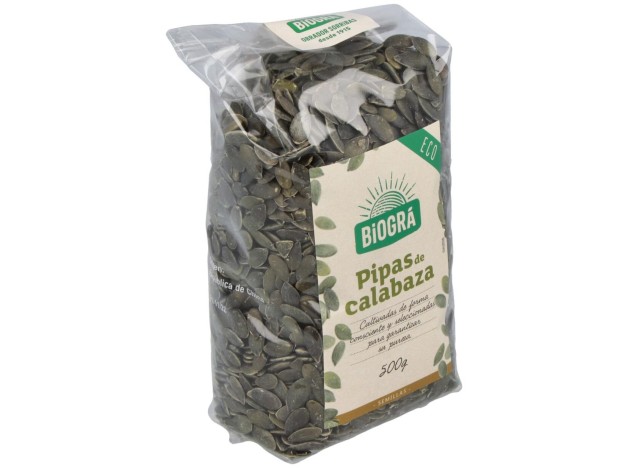 Biogra Calabaza Semillas Pipas Bio 500G
