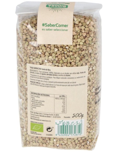 Biogra Trigo Sarraceno Grano Bio 500G