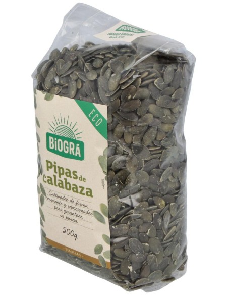 Biogra Calabaza Semillas Pipas Bio 500G