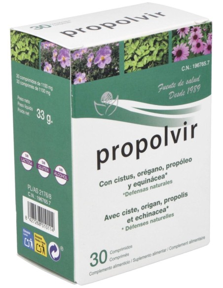 Propolvir 30 Comprimidos