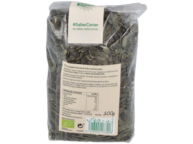 Biogra Calabaza Semillas Pipas Bio 500G