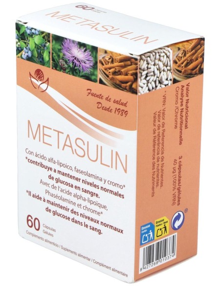 Bioserum Metasulin 60 Cáps.