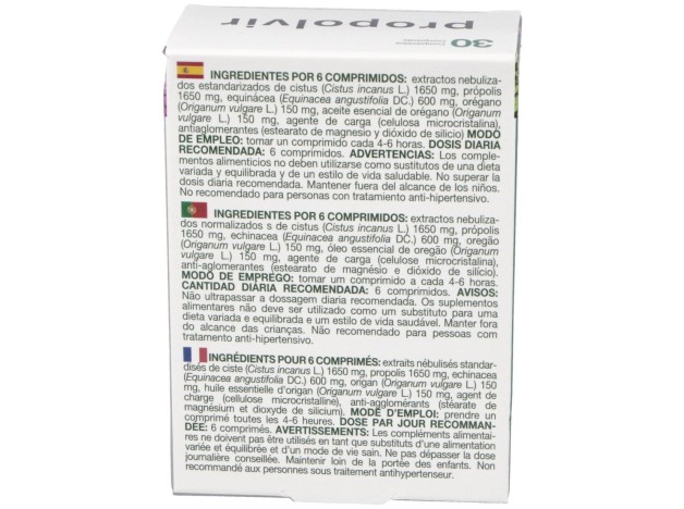 Propolvir 30 Comprimidos