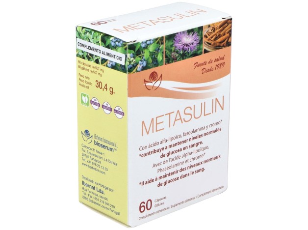 Bioserum Metasulin 60 Cáps.