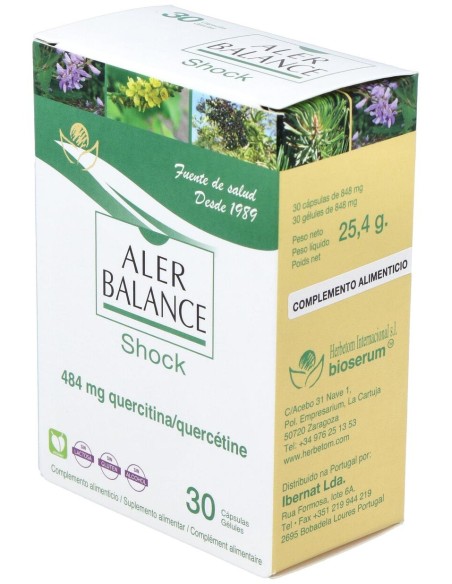 Bioserum Alerbalance Shock 30 Cáps.