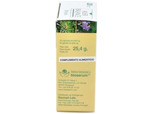 Bioserum Alerbalance Shock 30 Cáps.